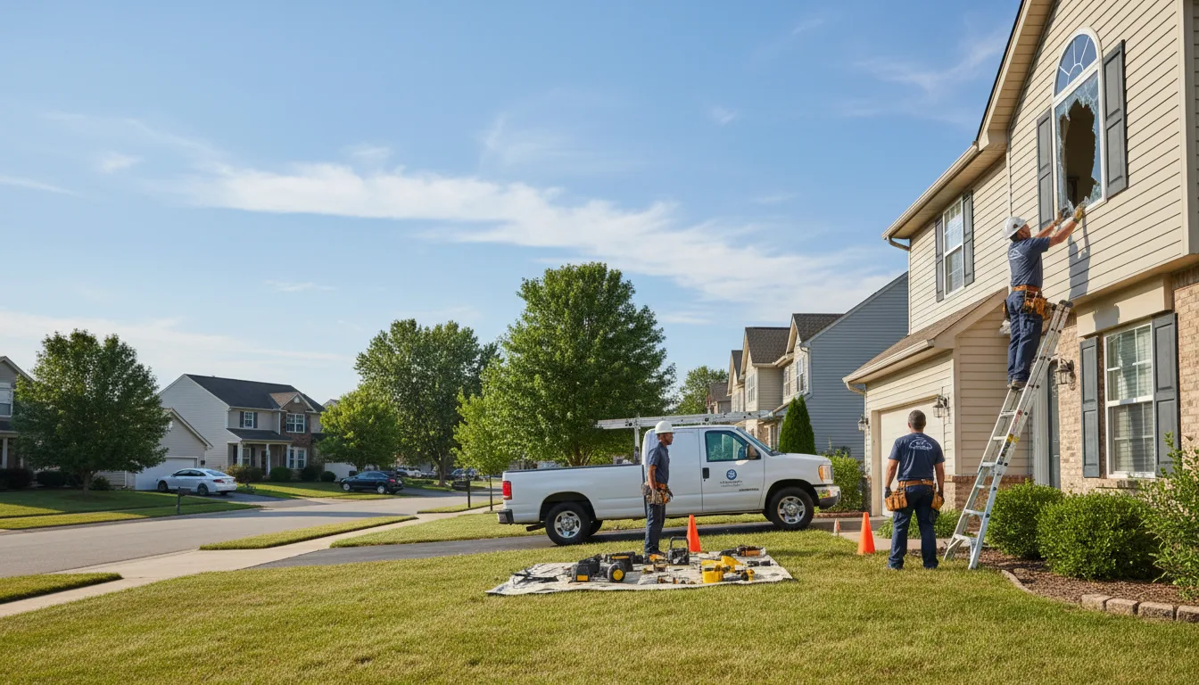 Expert window installer providing residential service in Little Rock Air Force Base, AR